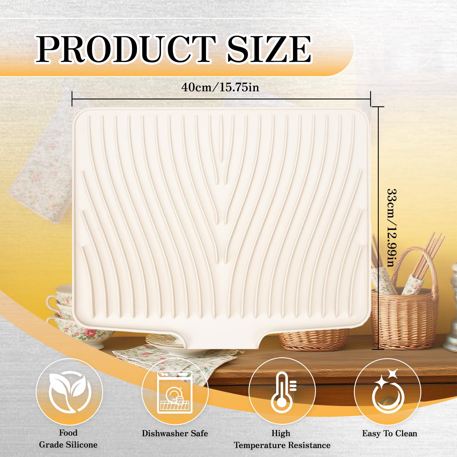 Dish Drying Mat (18.5188 Ounce)