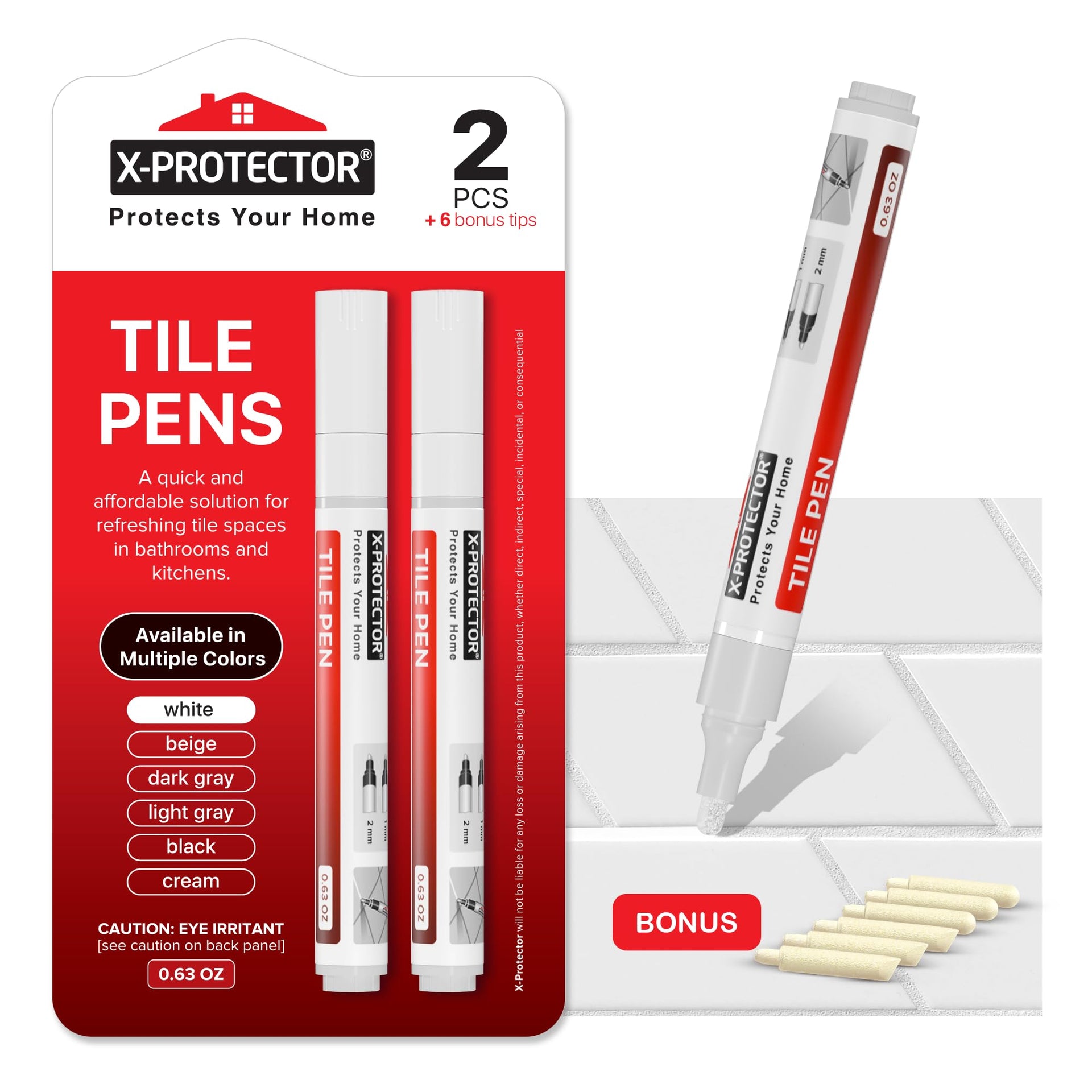 Water Based Grout Marker (2 Count)
