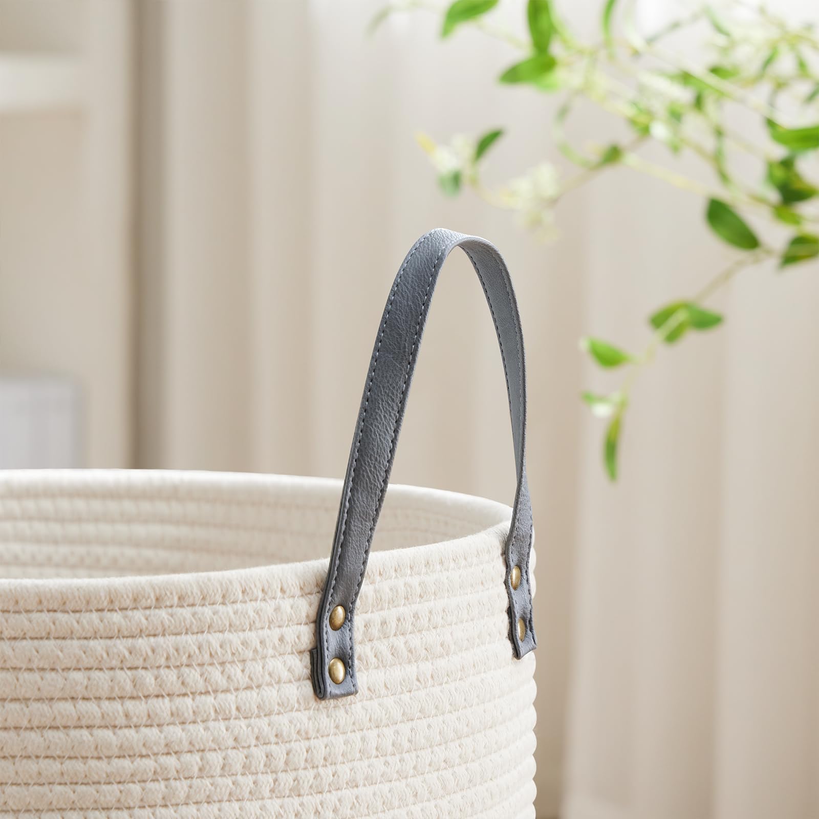 53L Tall Woven Rope Laundry Hamper (1792.1432 Fl Oz) - ModHome Supplies