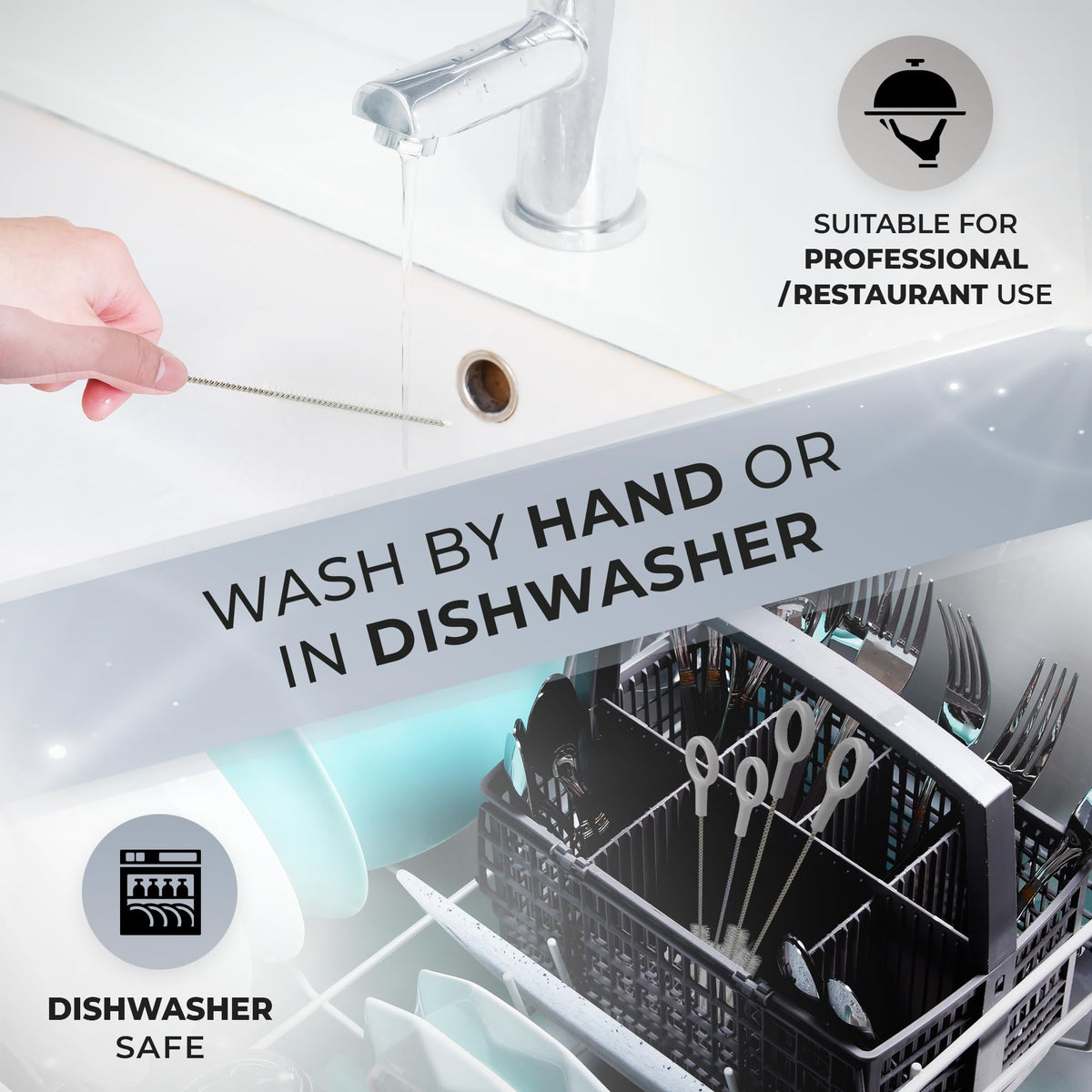 Heavy Duty Cleaning Brushes Set of 4 (4 Count)