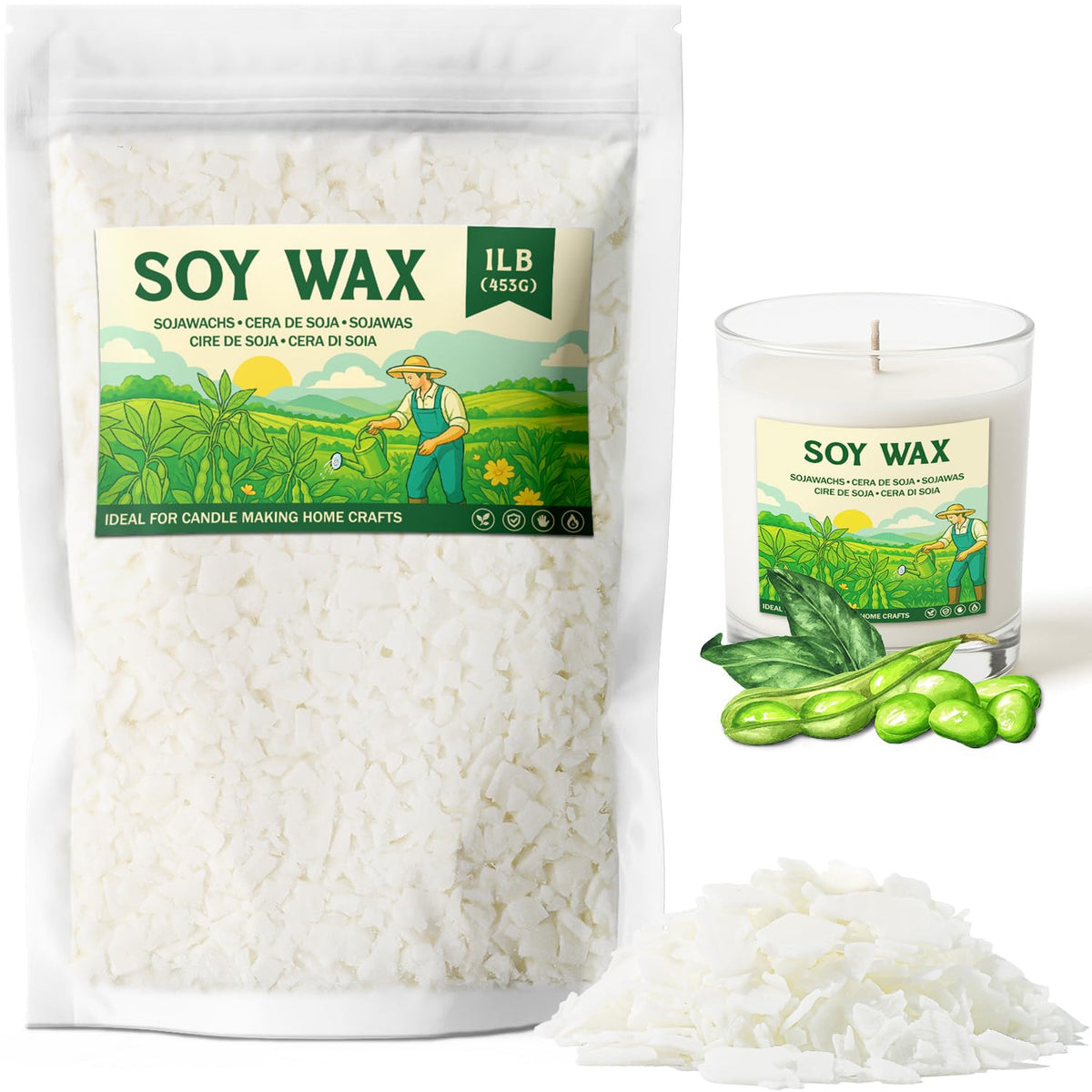 Soy Wax for Candle Making