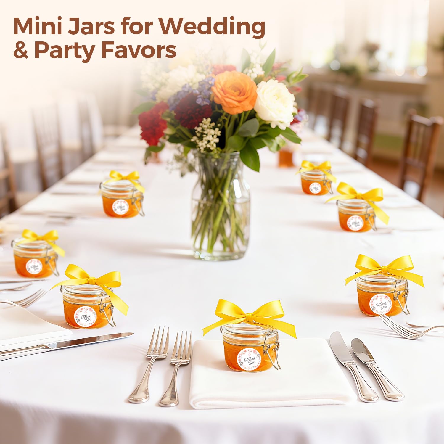 Small Glass Spice Jars with Airtight Lids 4 oz 12 Pack Mason Pantry (12 Count)
