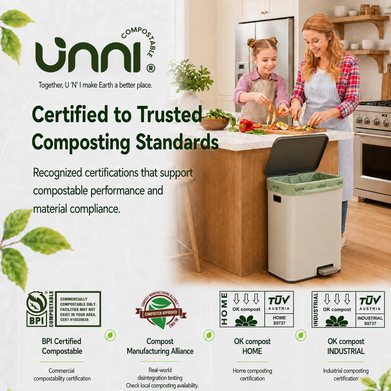 13 Gallon Compostable Bags (100 Count)