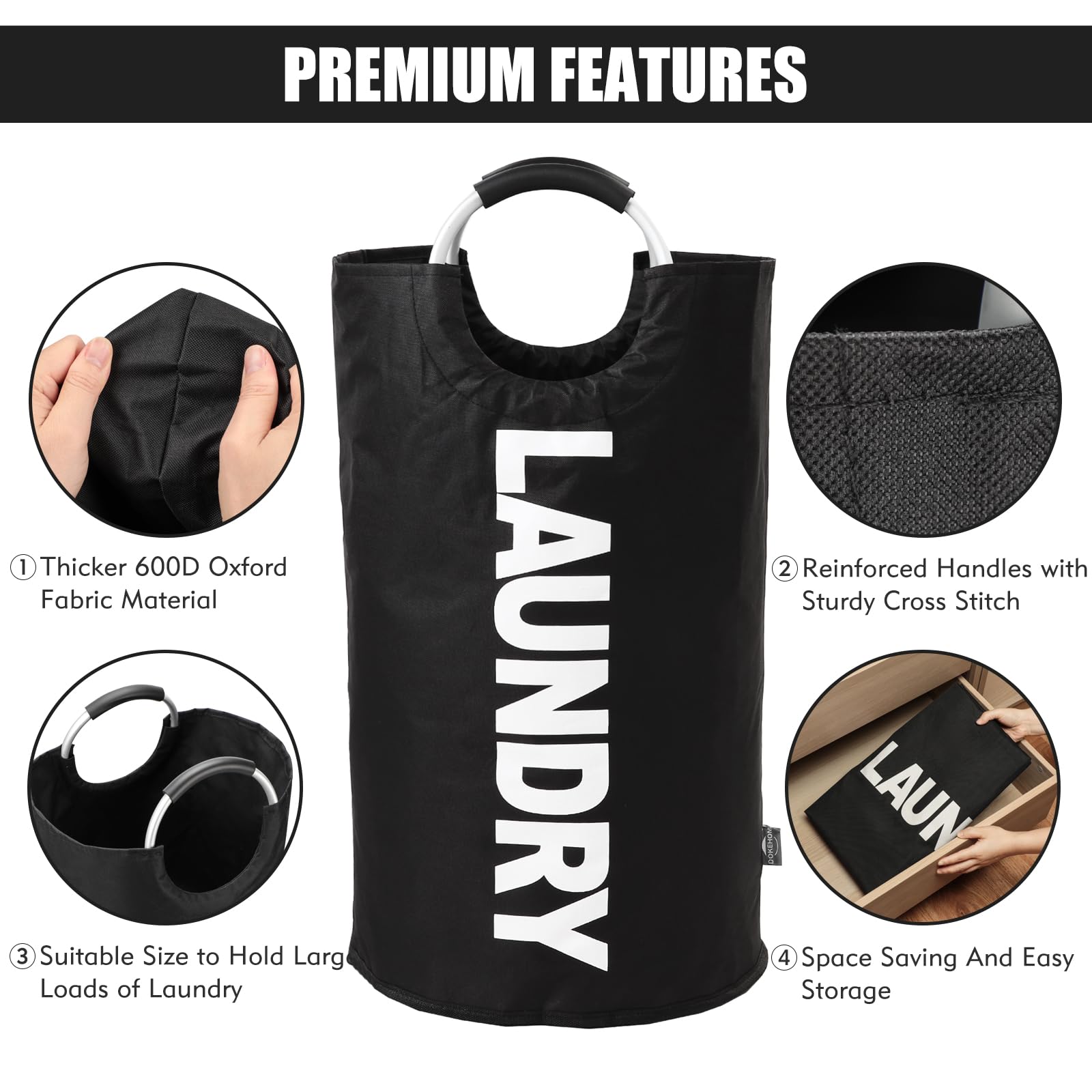 125L X Large Laundry Basket - ModHome Supplies