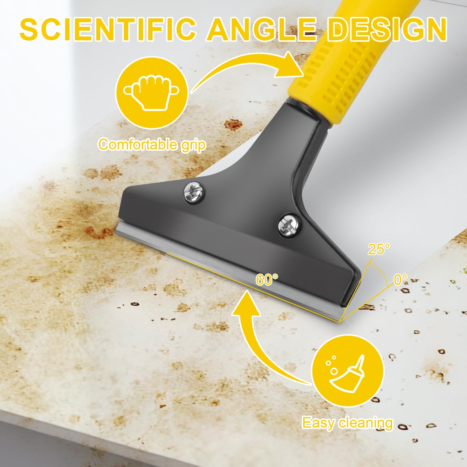 Scraper Tool 4" Wide Heavy Duty Floor Scraper