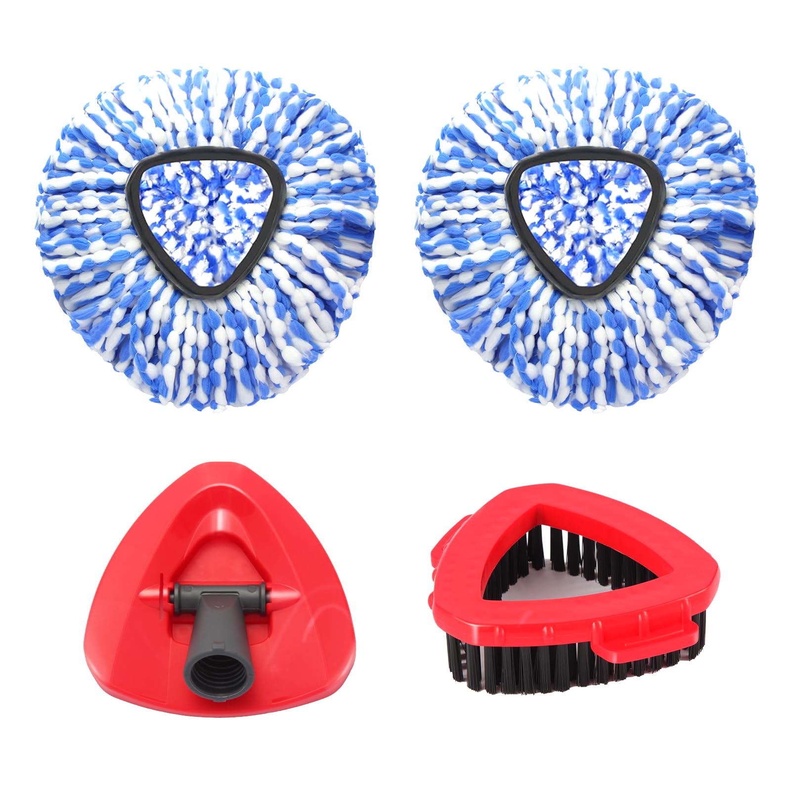 Mop Heads Replacements for OCedar RinseClean 2 Tank Spin Mop System