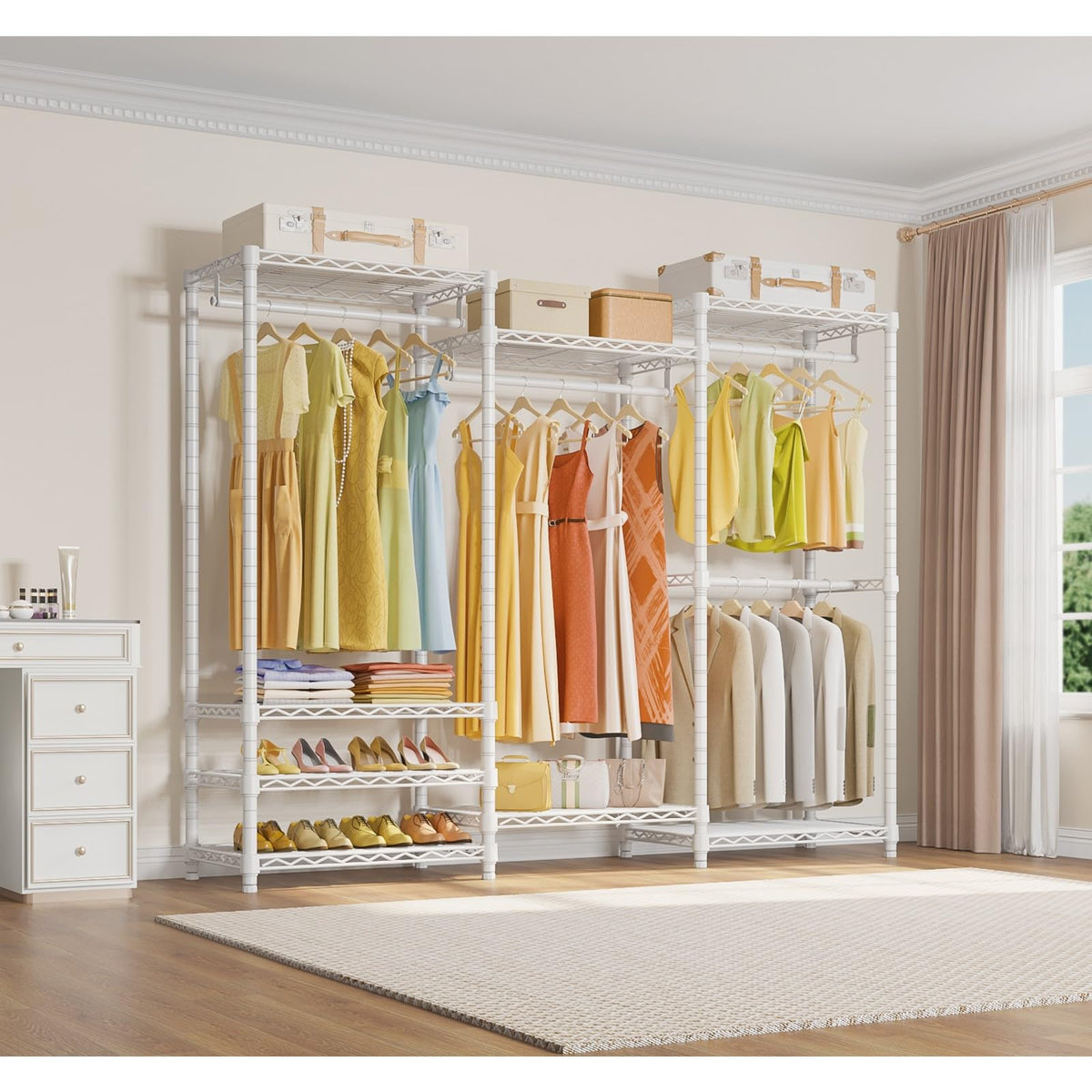 V5 Heavy Duty Clothes Rack