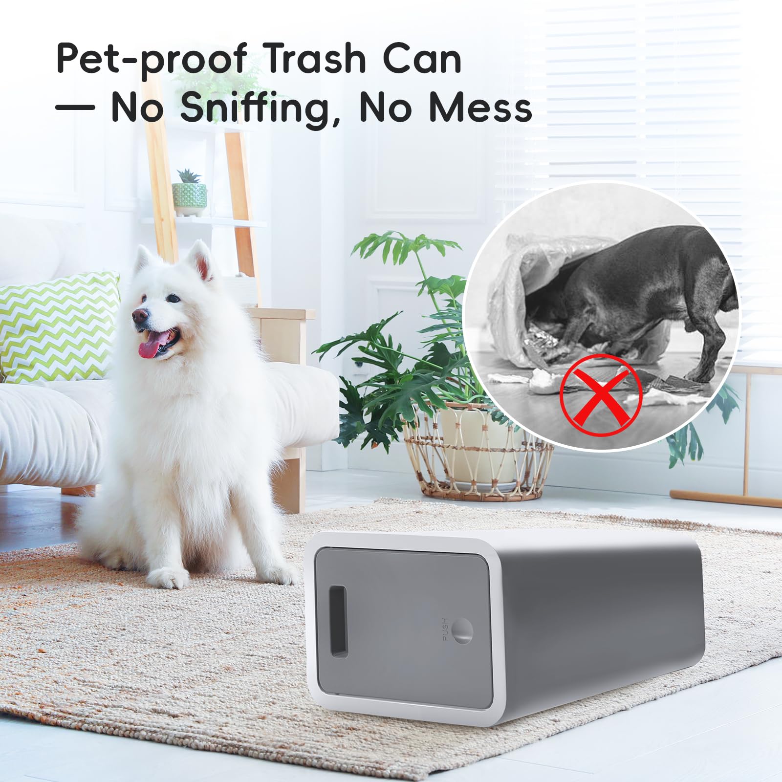4 Gallon Trash Can 3 Packs (3 Count)