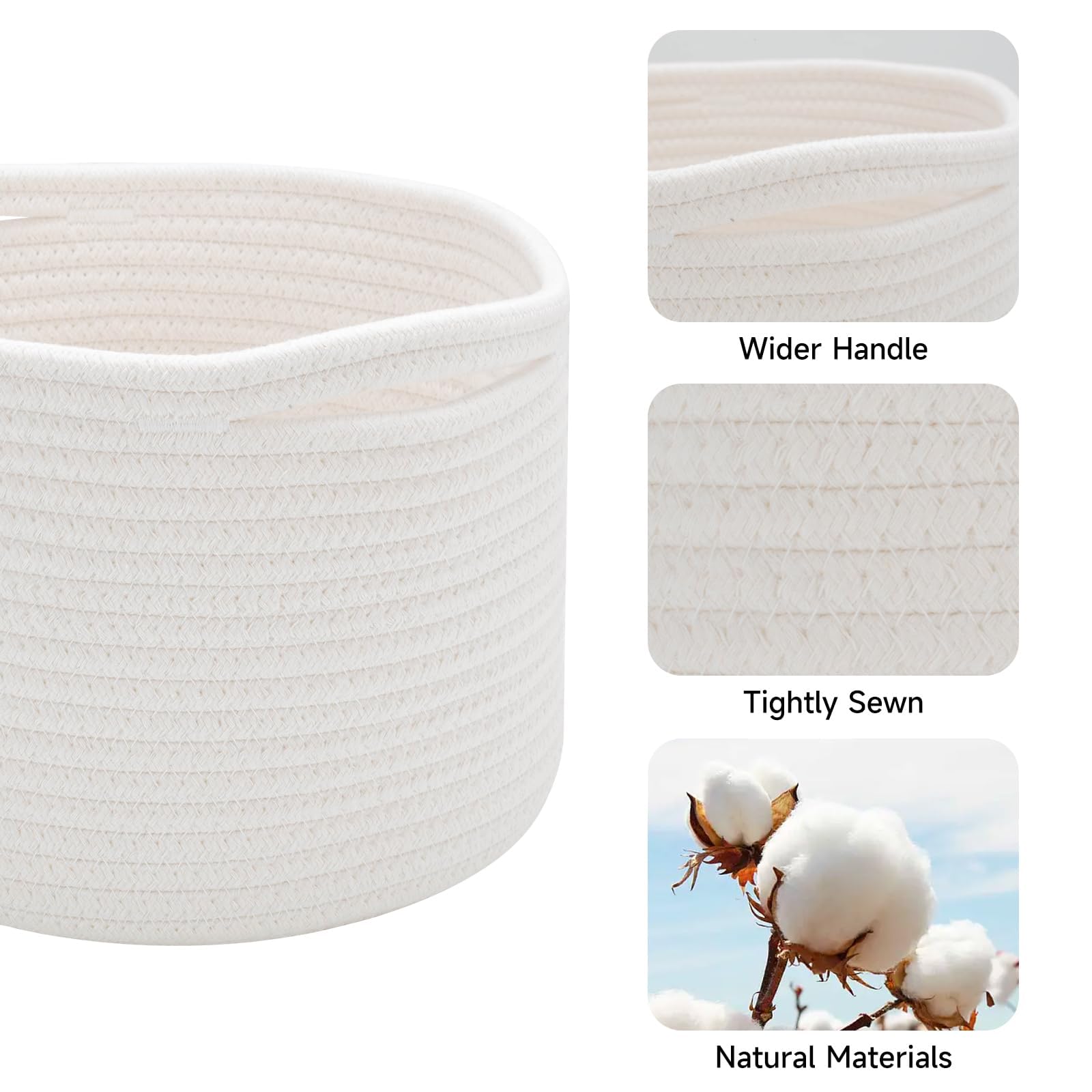 Small Basket for Organizing (3 Count)