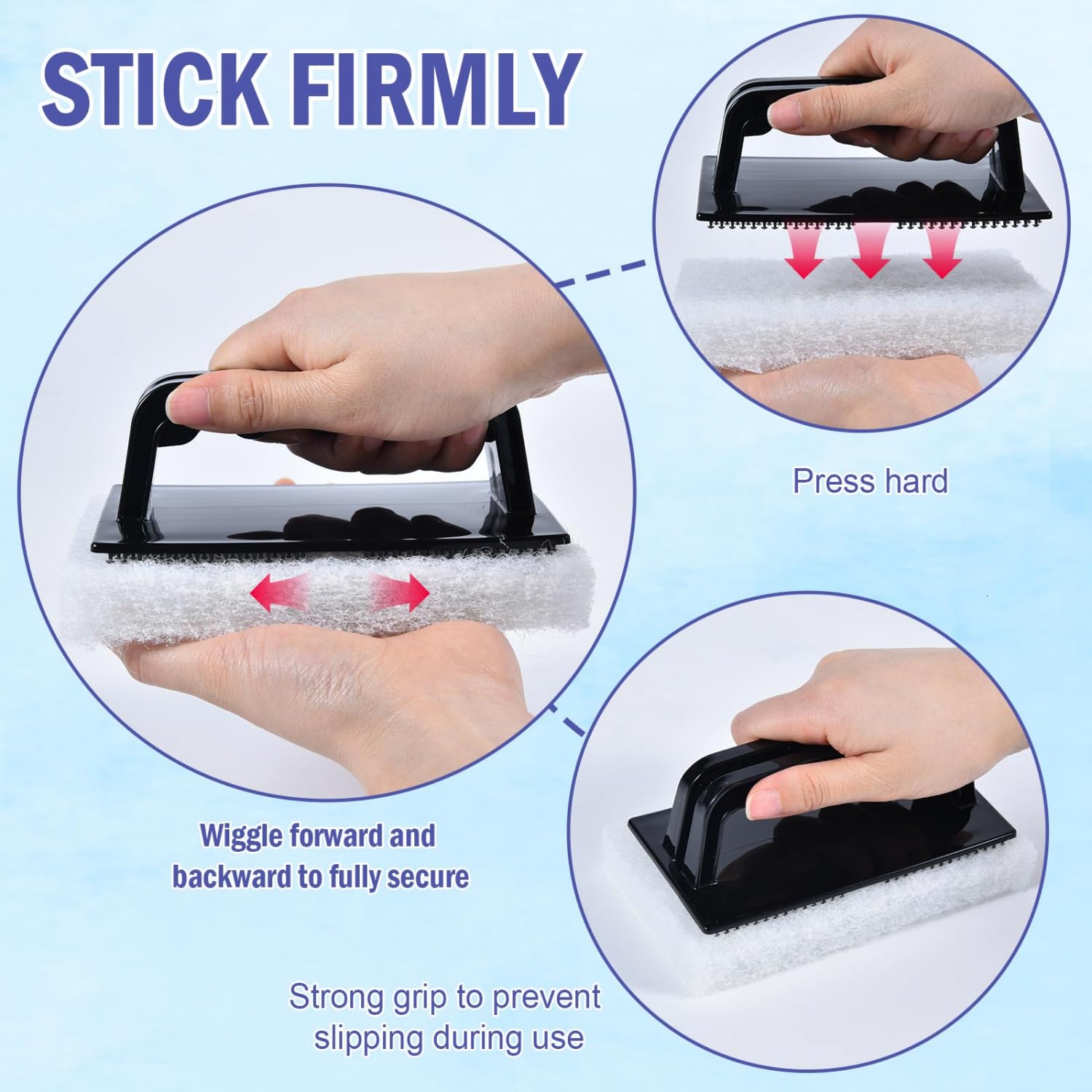 Handled Scrubber Set
