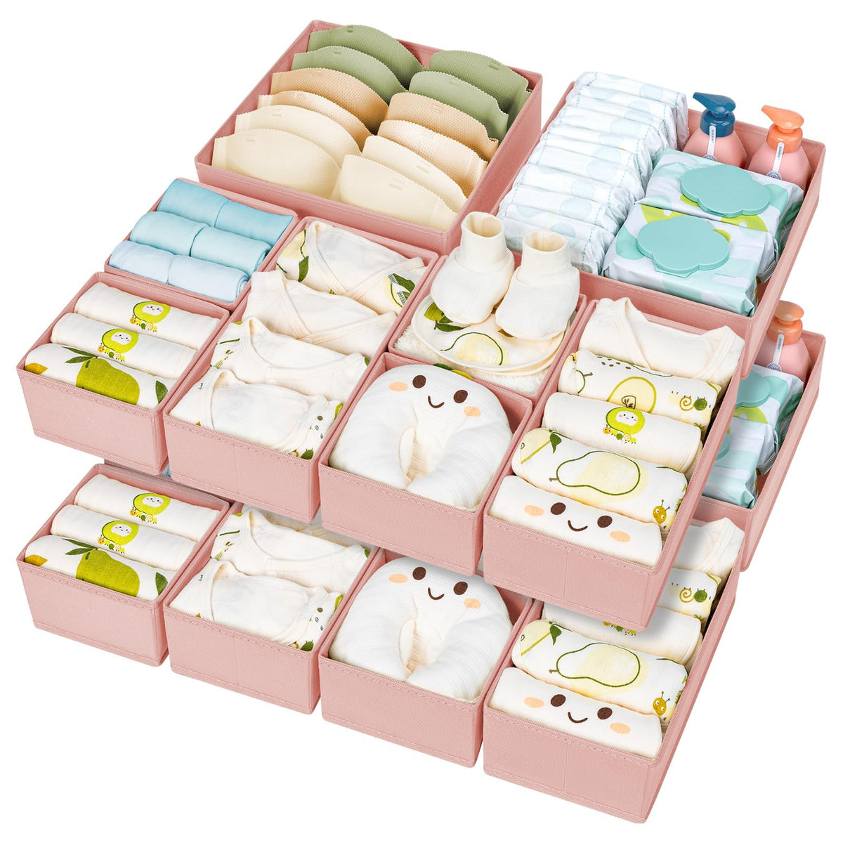Drawer Organizer Clothes 15 Pack (15 Count)