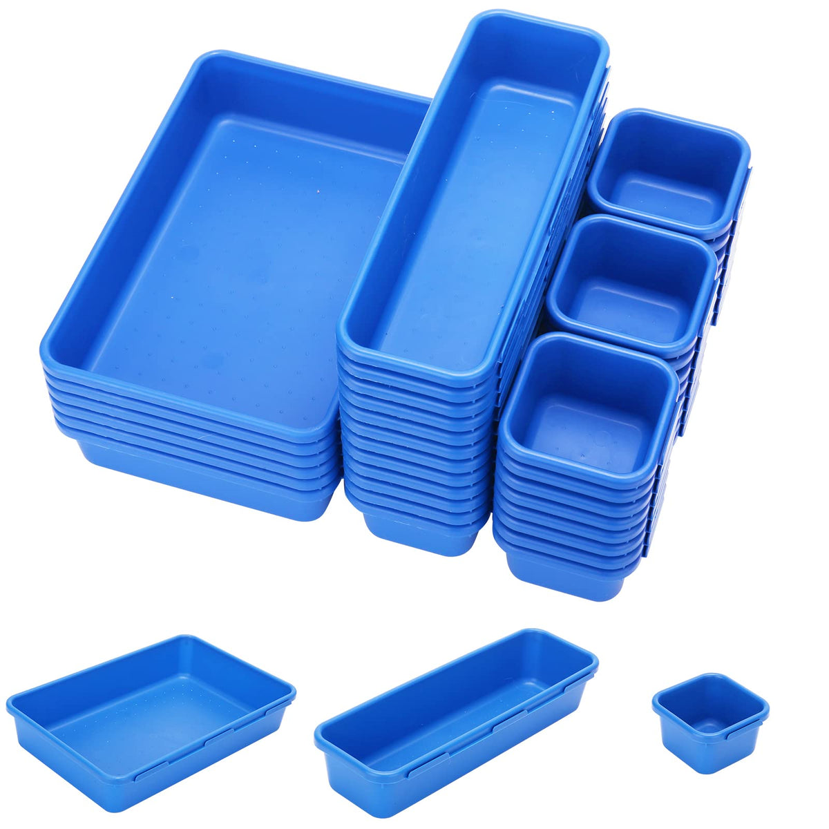 42 Pack Tool Box Organizer Tool Tray Dividers (42 Count)
