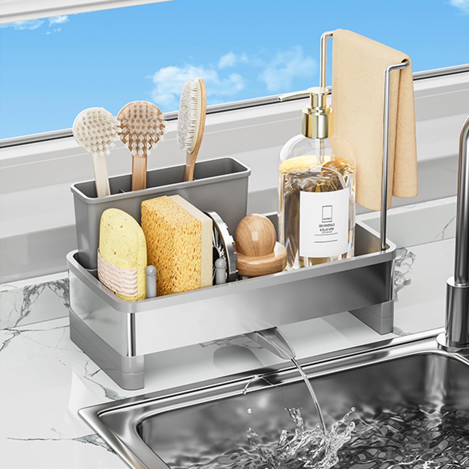 Sponge Holder for Kitchen Sink