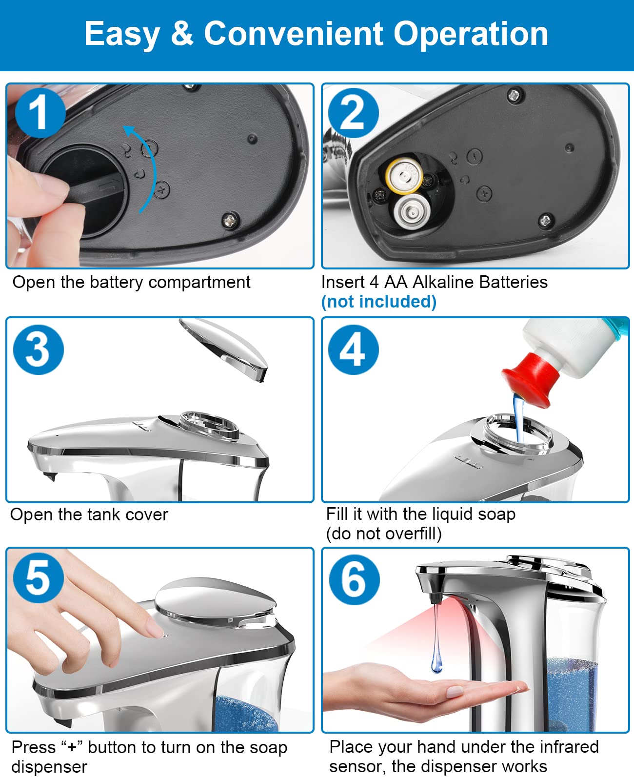 Automatic Soap Dispenser (2 Count)