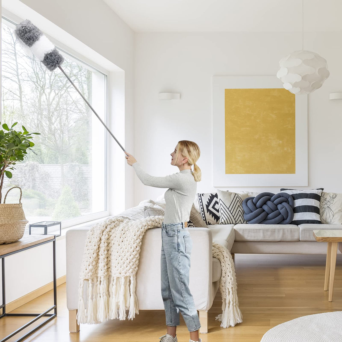 Microfiber Duster for Cleaning Fan (9 Count)