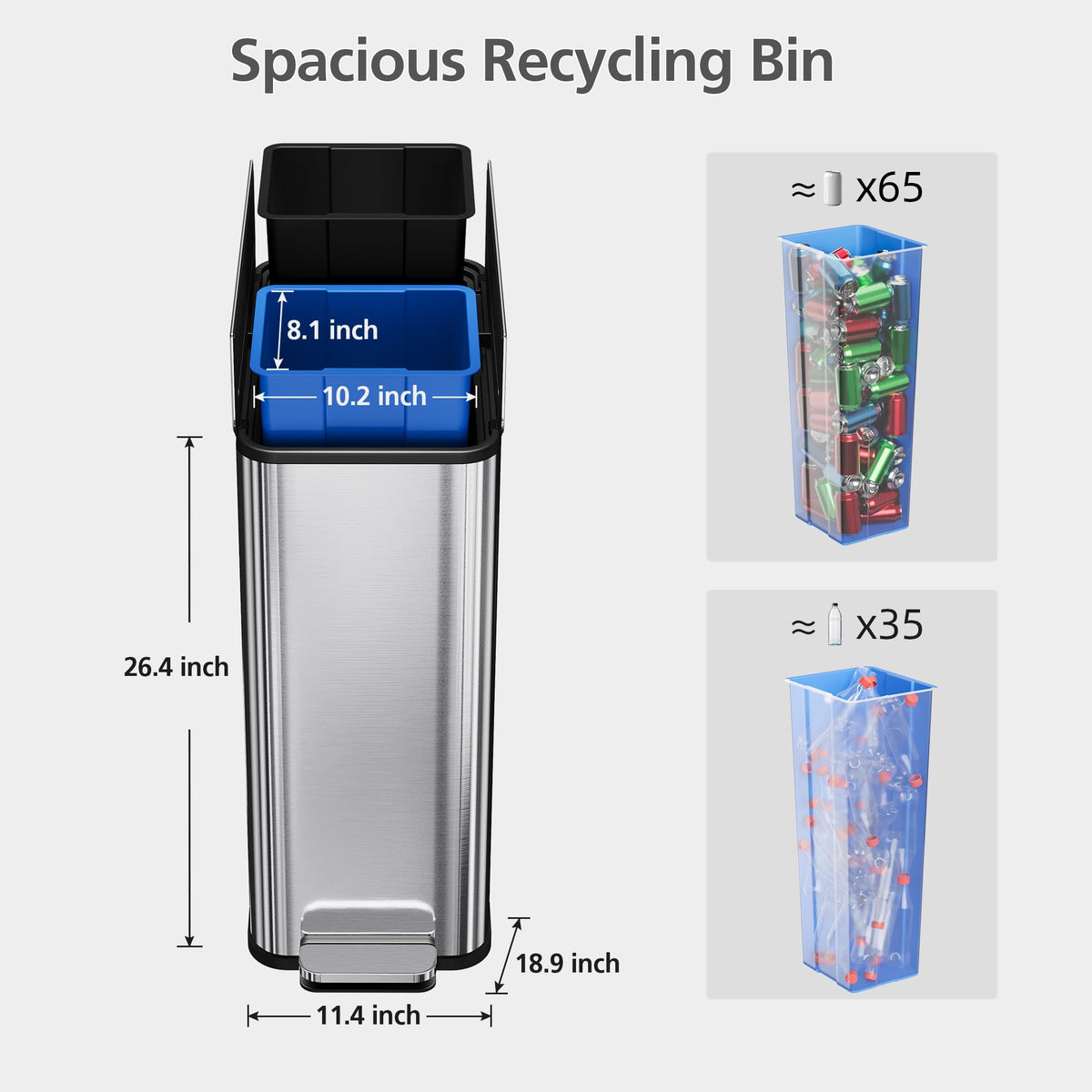 56 L 14.8 gal Step (2 Count)