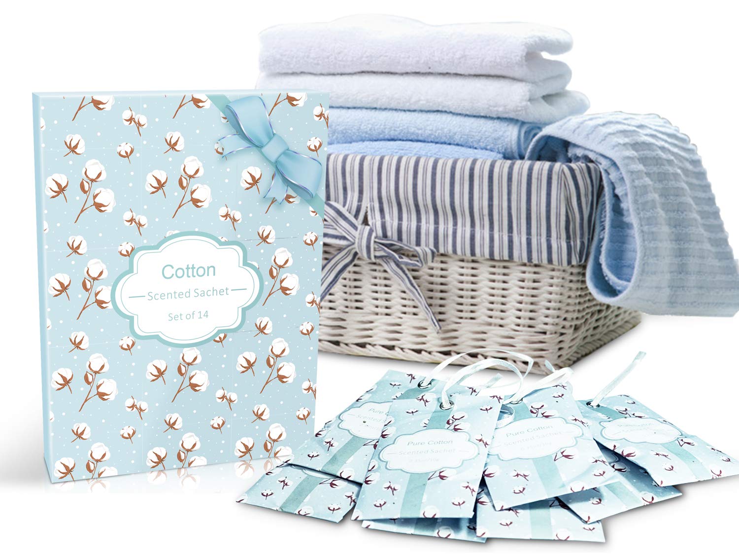 Scented Sachets for Drawer and Closet (14 Count)