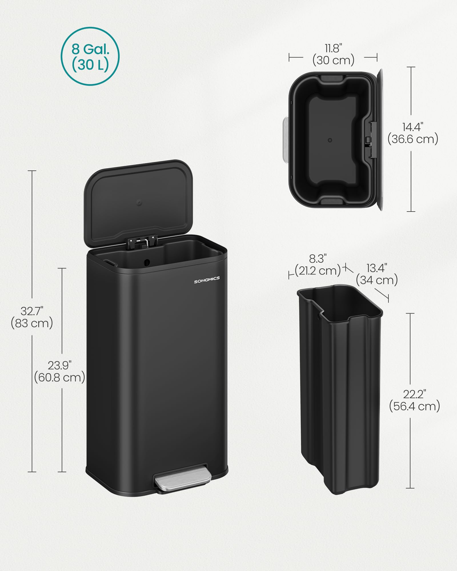 Kitchen Trash Can