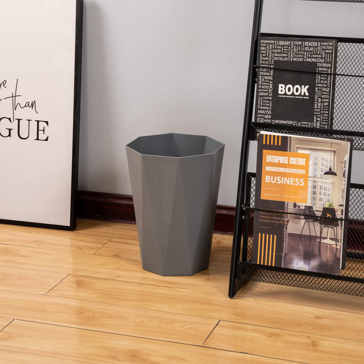 6 Pack 12L Wastebasket (6 Count)