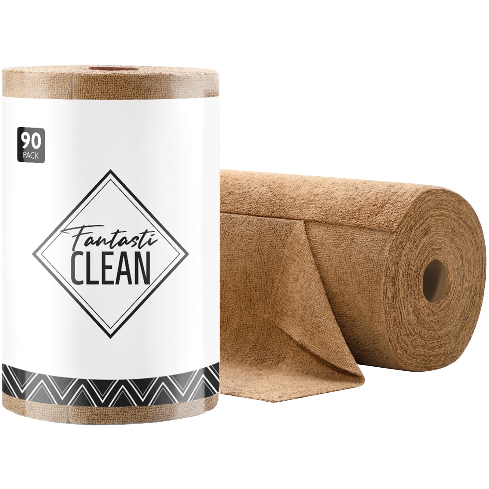Microfiber Cleaning Cloth Roll (90 Count) - ModHome Supplies