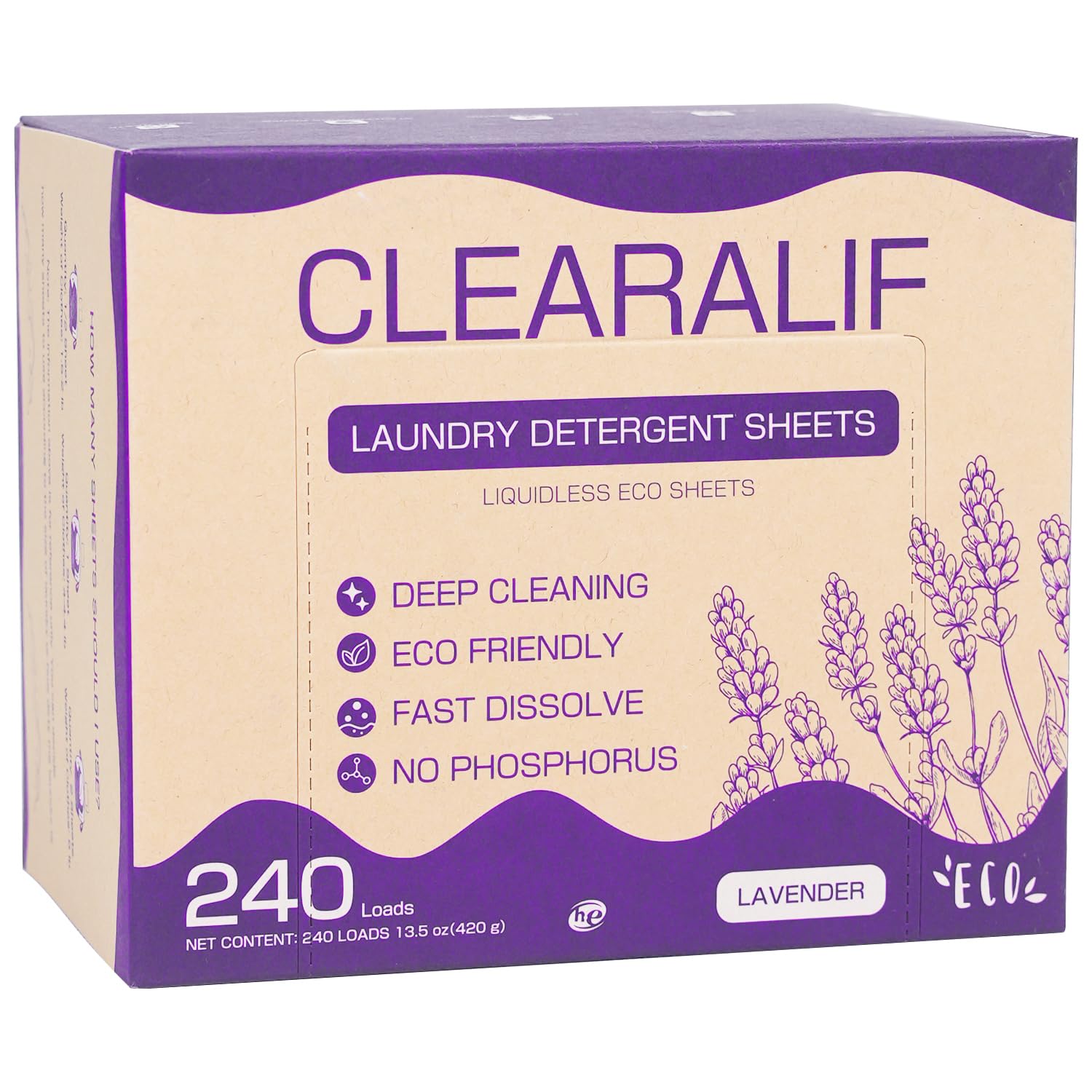Laundry Detergent Sheets (240 Count)