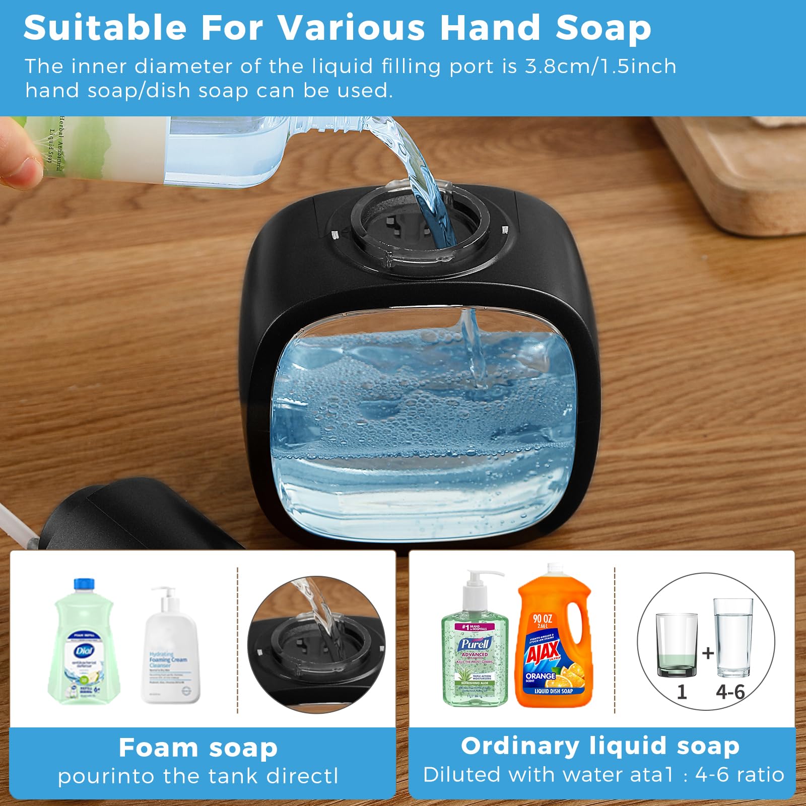 Automatic Foaming Soap Dispenser