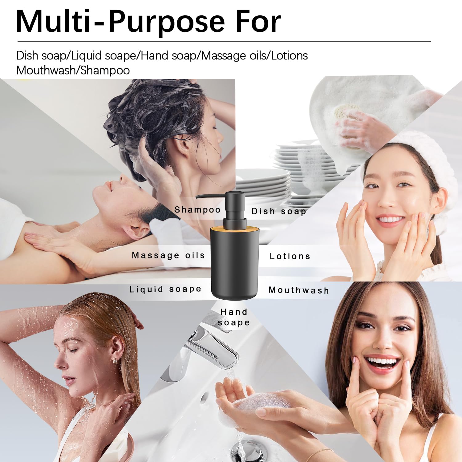 Soap Dispenser for Bathroom and Kitchen