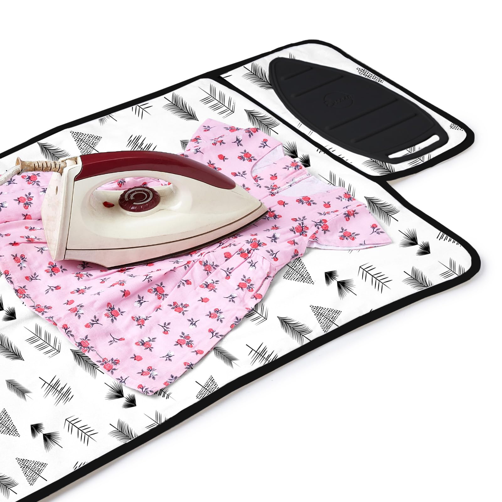 Ironing Mat Heat Resistant Pad 28"x20" Black Arrow