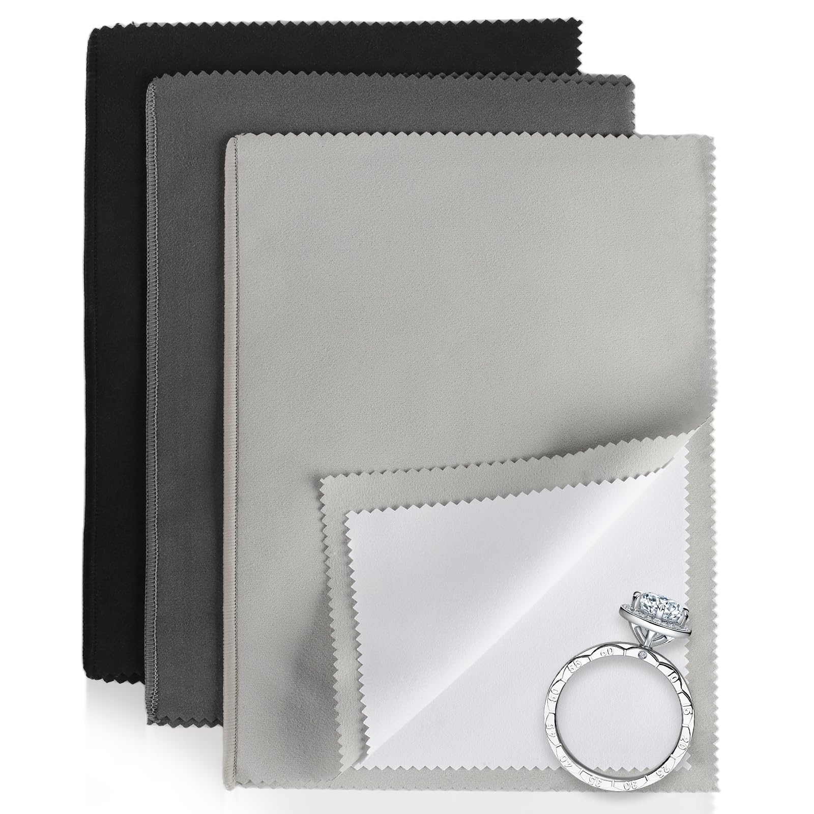 3PCS Jewelry Cleaning Cloth (3 Count)