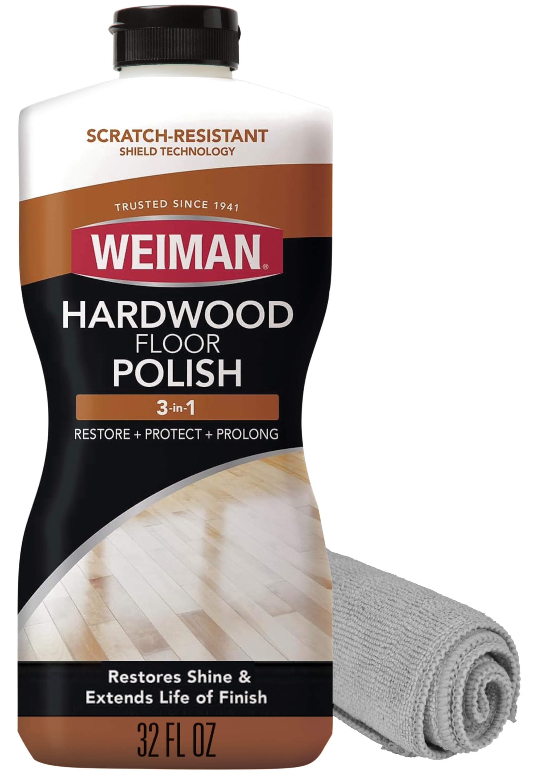 Wood Floor Polish and Restorer 32 Oz Bundle (32 Fl Oz)