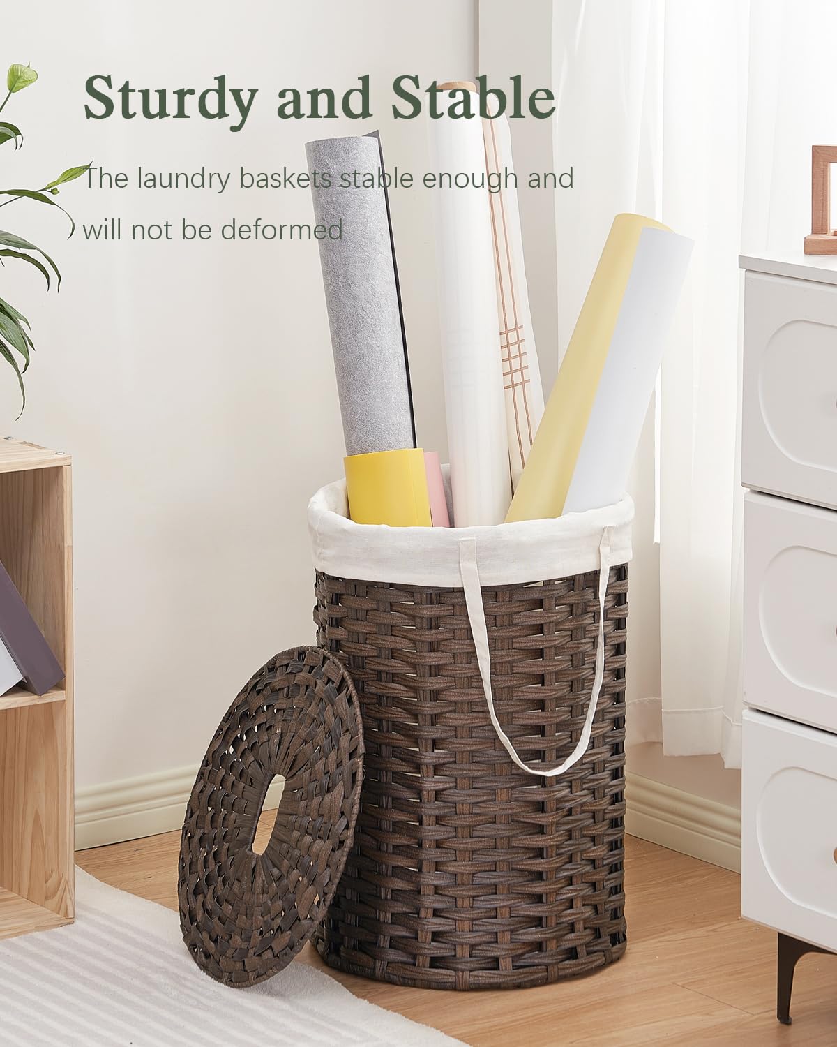 Laundry Hamper with Lid