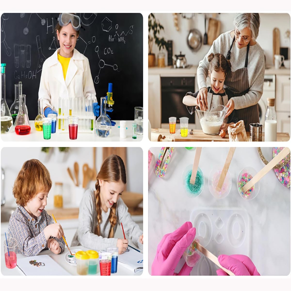 50 Pack Mixing Cups Set Paint Mixing Cups 20 oz