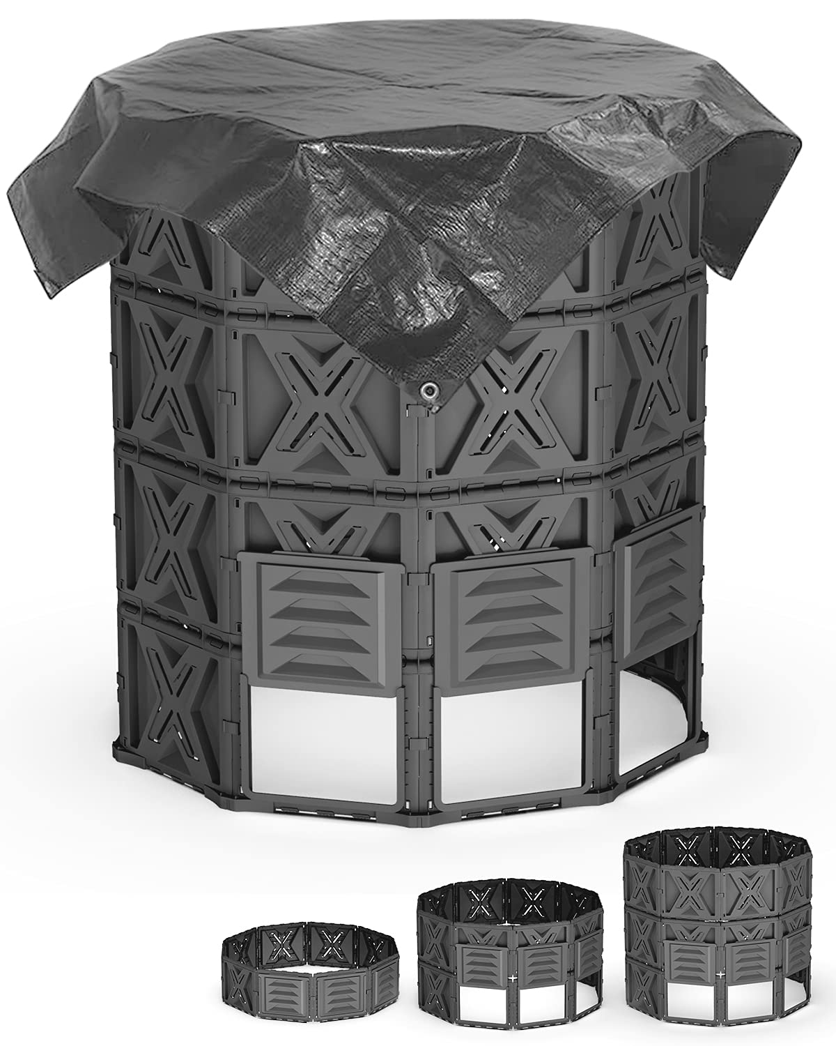 190 Gallon Large Outdoor Compost Bin