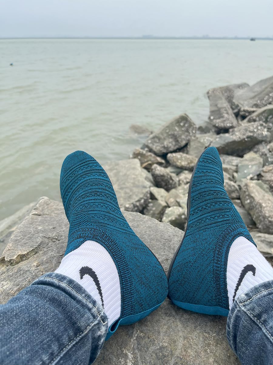 Adult Indoor House Slippers Socks Travel Lightweight Comfort Non Slip Grip House Floor Home Shoes for Women Men