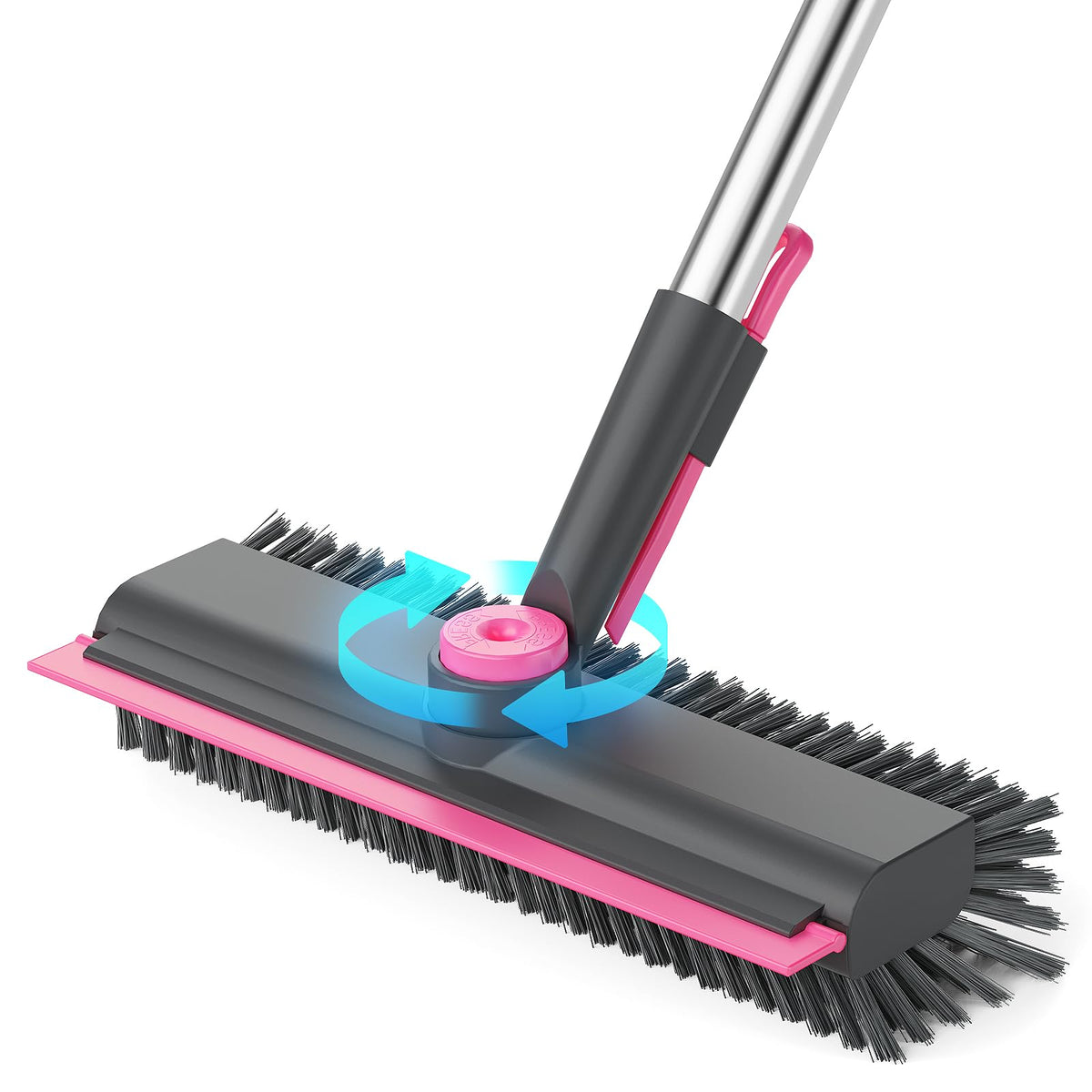 3 in 1 Floor Scrub Brush with Long Handle