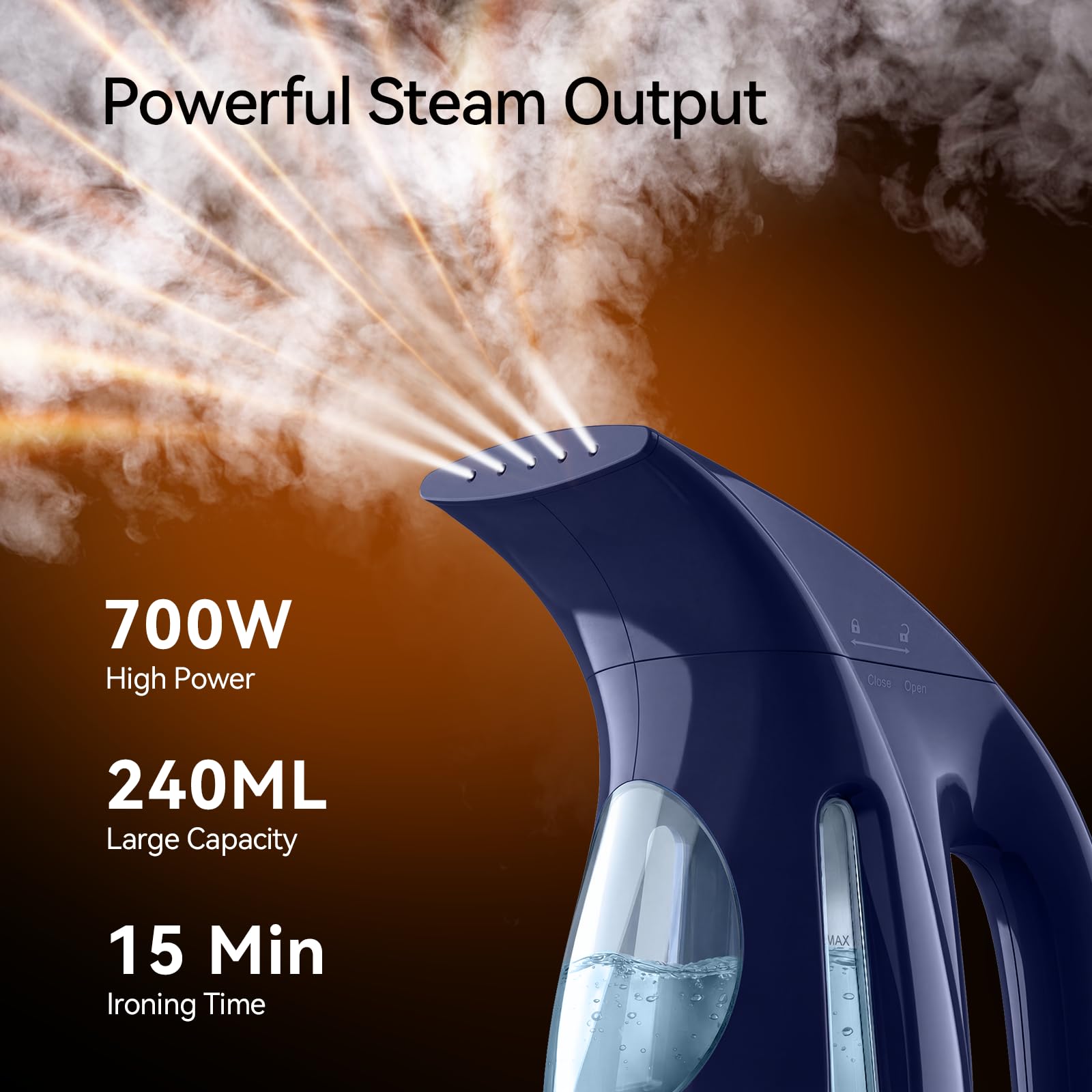 Upgraded Steamer for Clothes