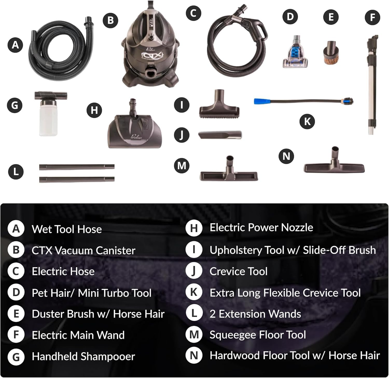 CTX Water Filtration Vacuum