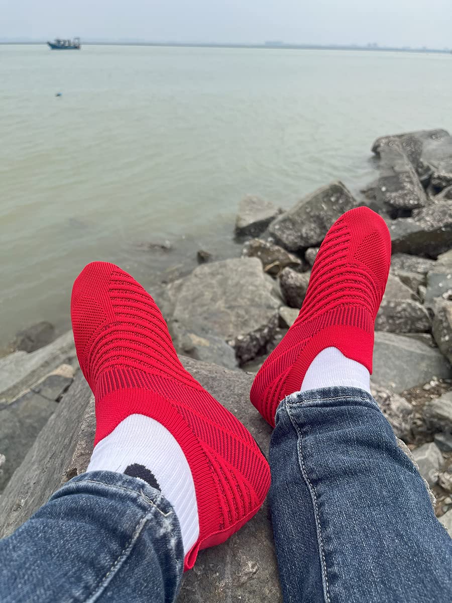 Adult Indoor House Slippers Socks Travel Lightweight Comfort Non Slip Grip House Floor Home Shoes for Women Men