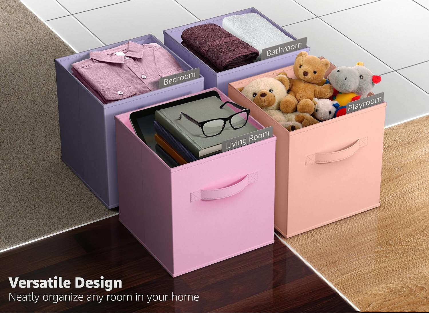 Fabric Storage Cubes