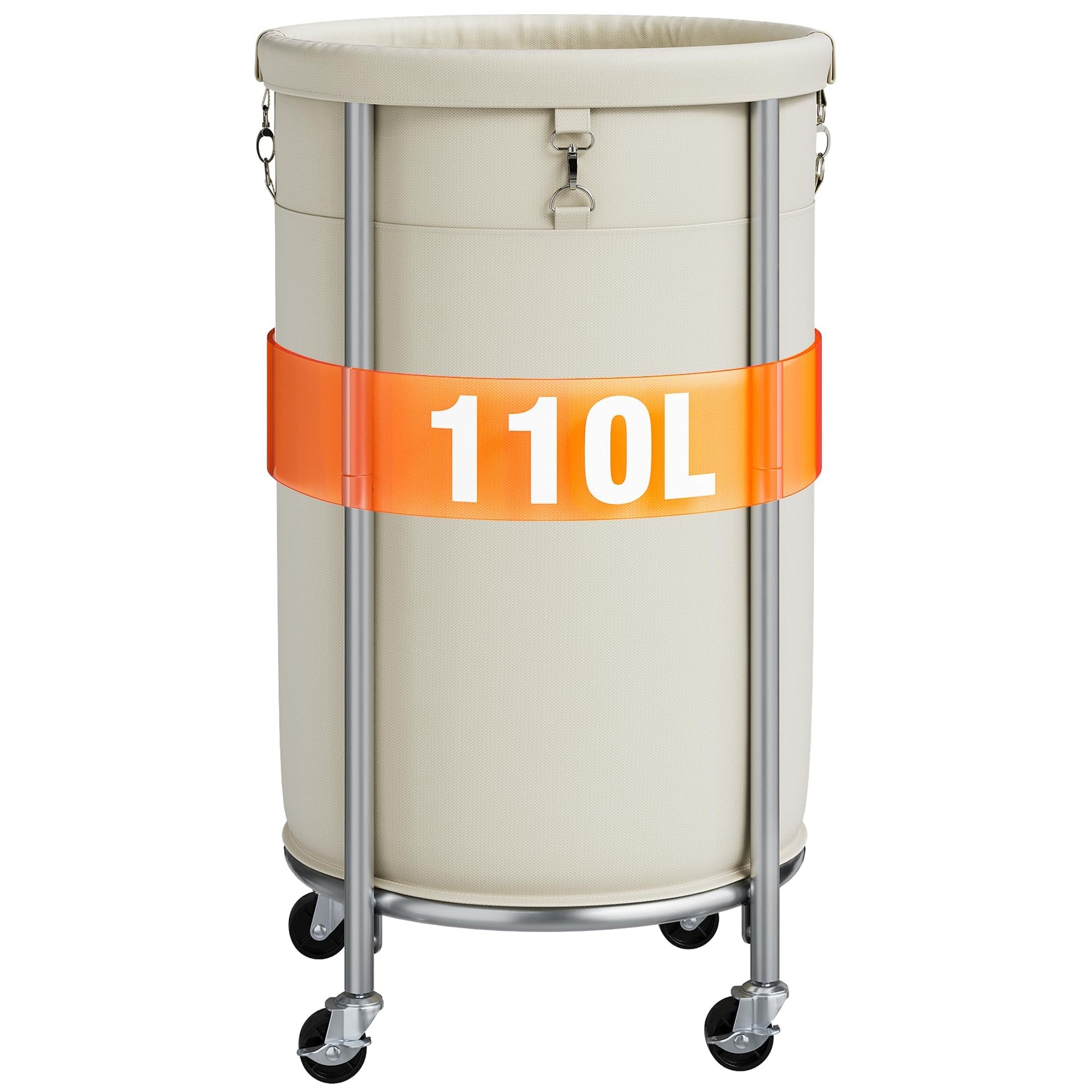 Laundry Basket with Wheels