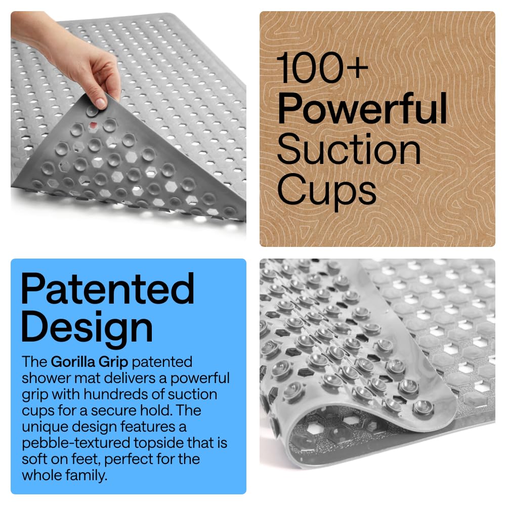 Patented Square Shower Stall Mat