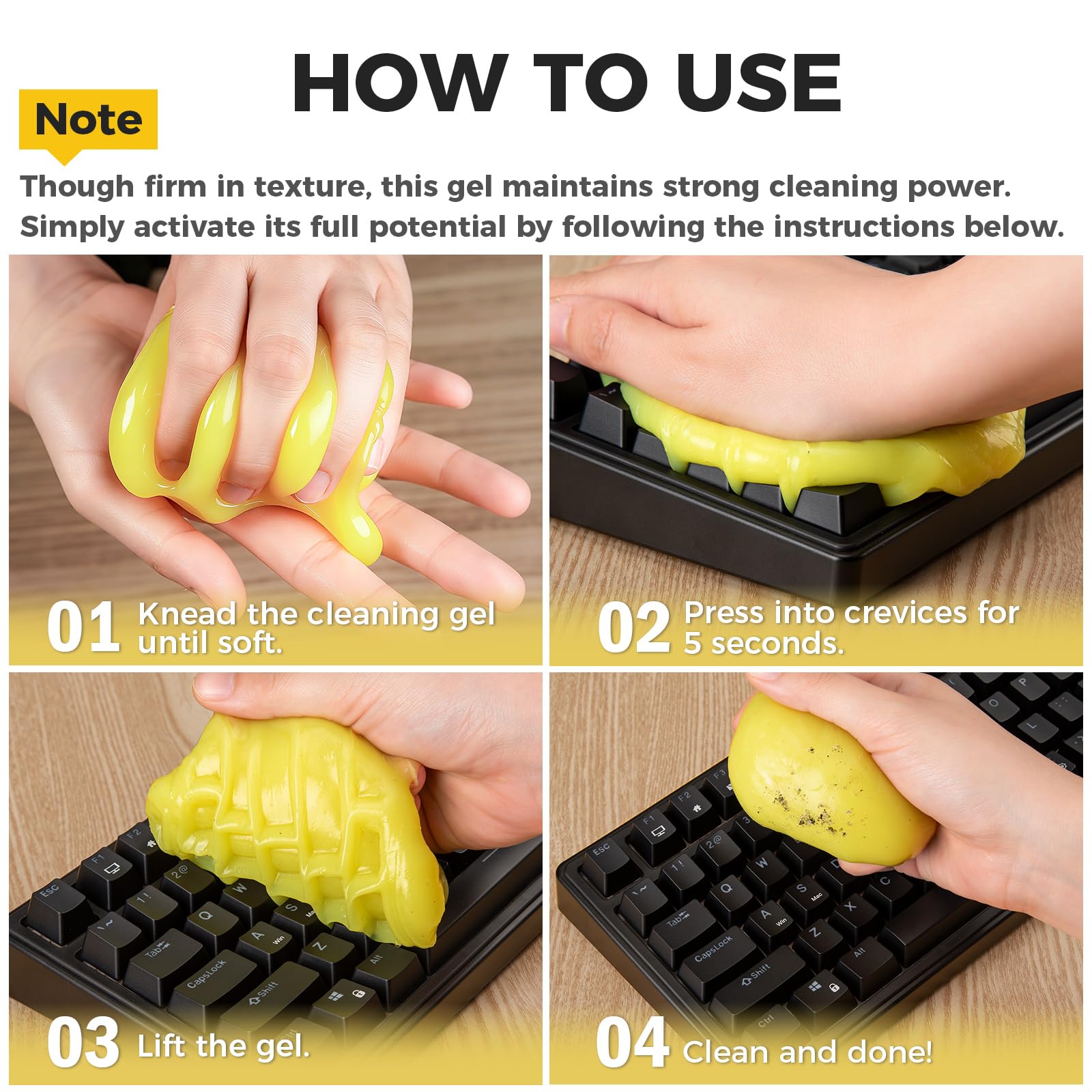 Car Cleaning Gel Cleaning Putty Universal Cleaning Gel Sakura