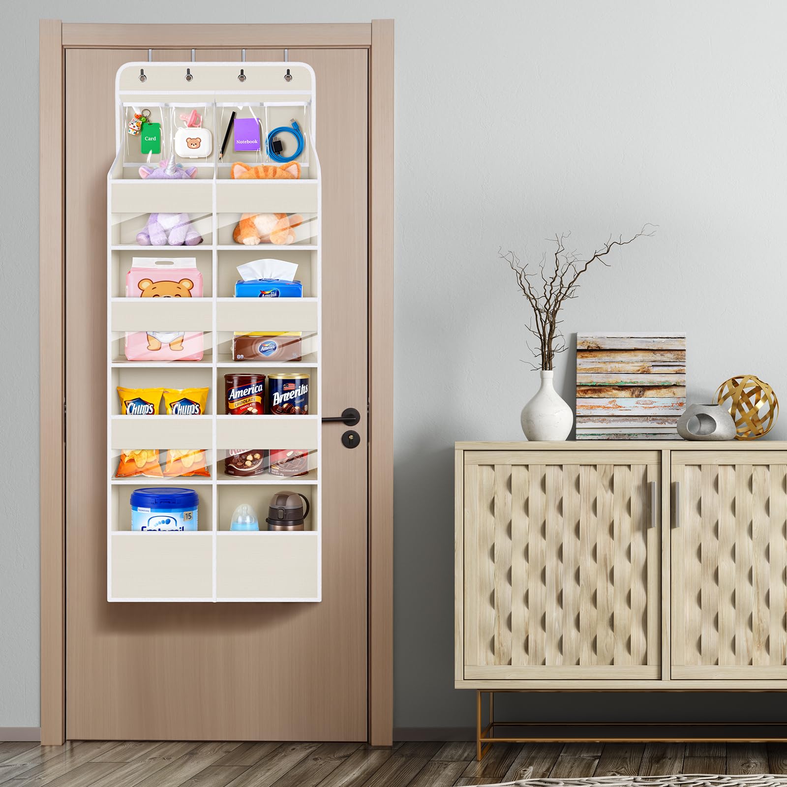 Upgraded Over the Door Organizer for Baby Nursery