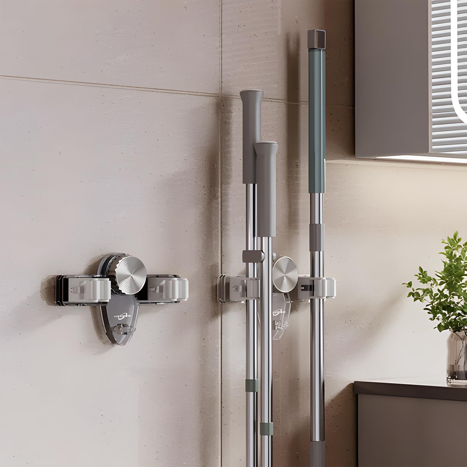 Broom Holder Mop Hanger