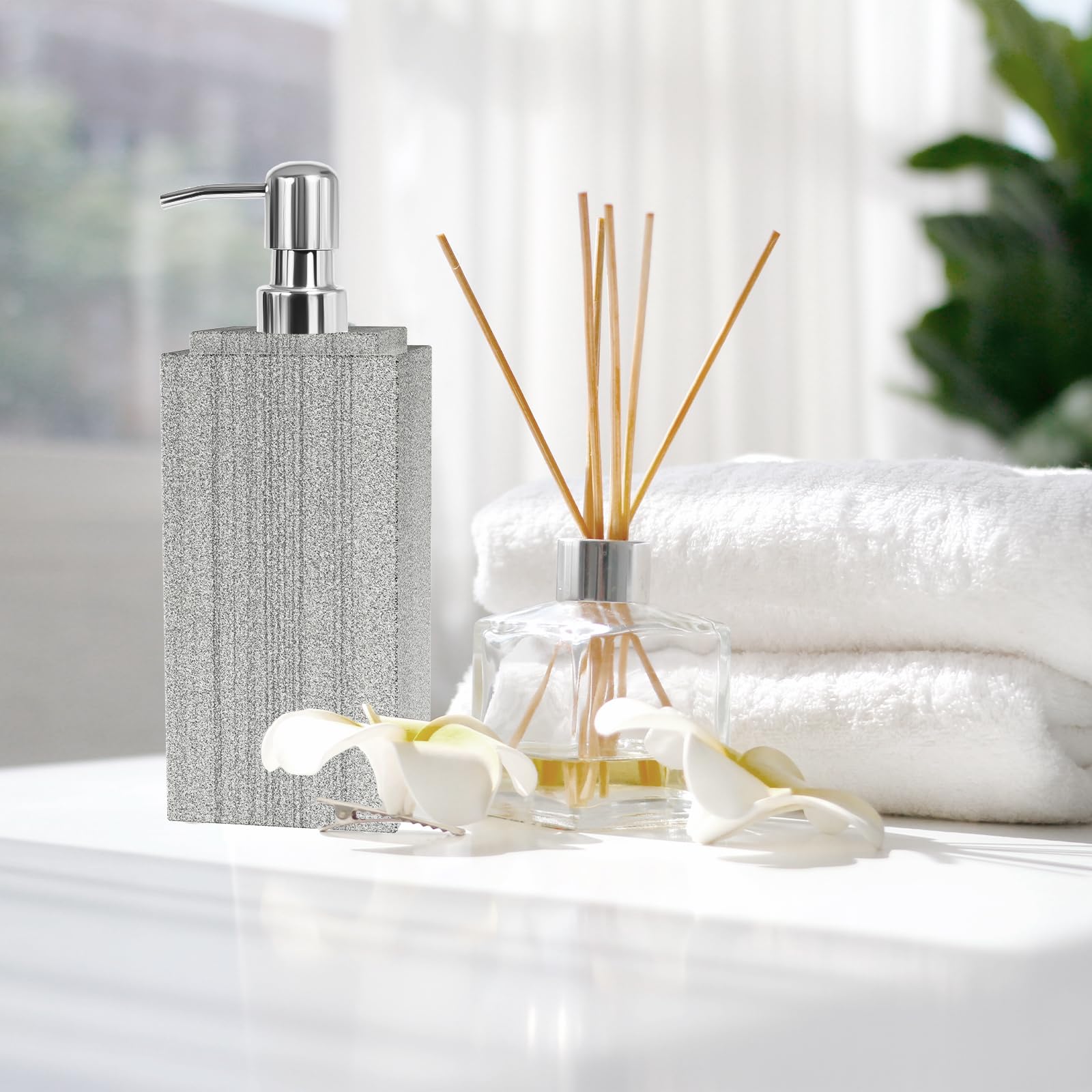 Marble Soap Dispenser for Bathroom