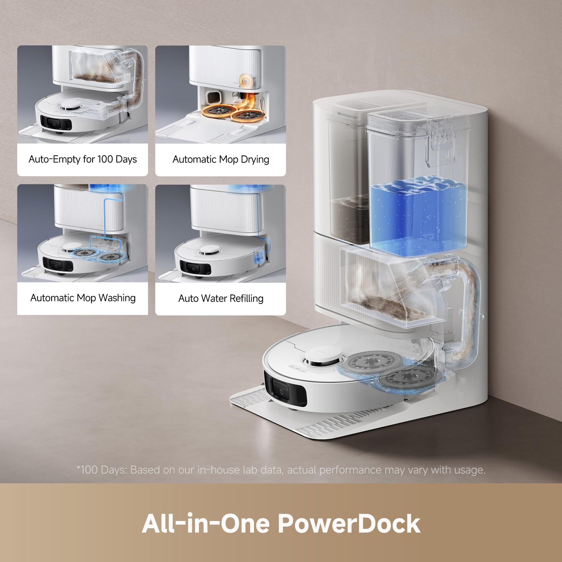 L40s Ultra CE Robot Vacuum and Mop with Self