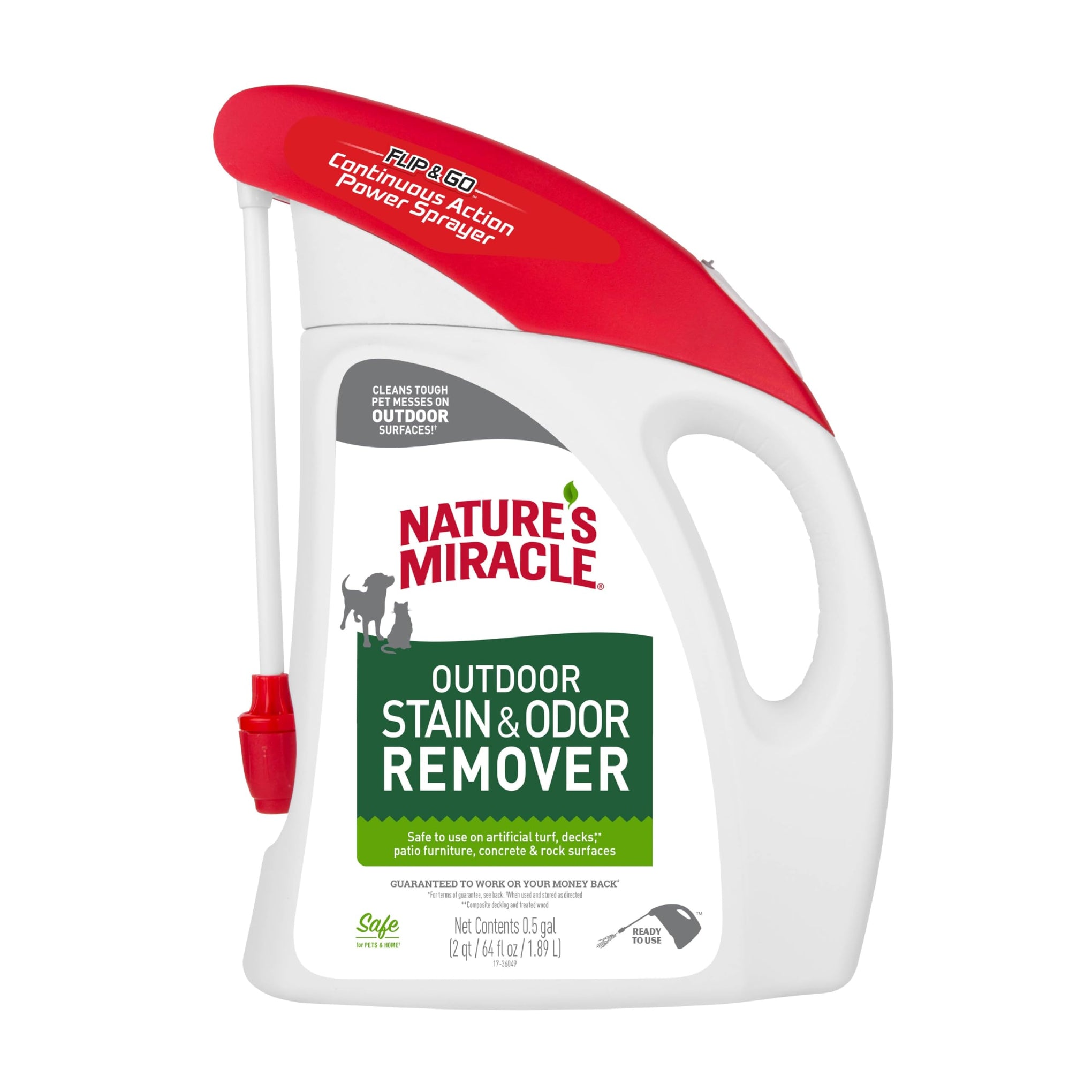 Outdoor Pet Stain & Odor Remover (64 Fl Oz)
