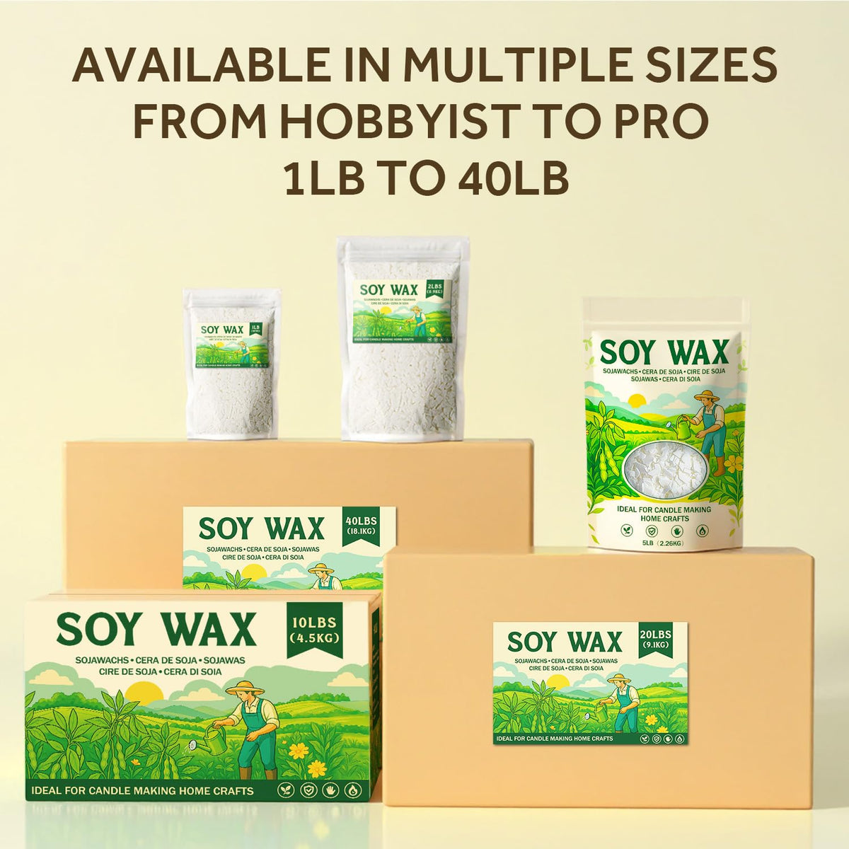 Soy Wax for Candle Making