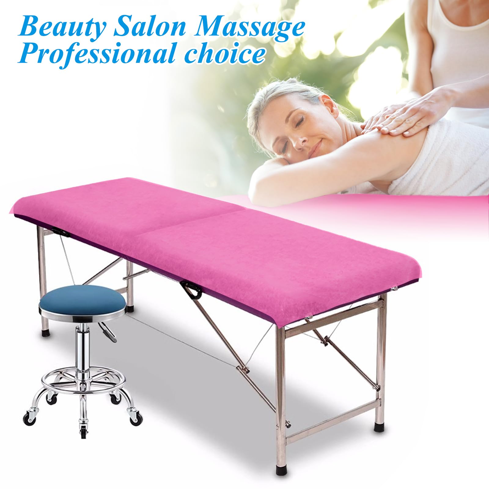 200Pcs Disposable Bed Sheets 31.5"x71"Massage Table Sheets Non (200 Count)