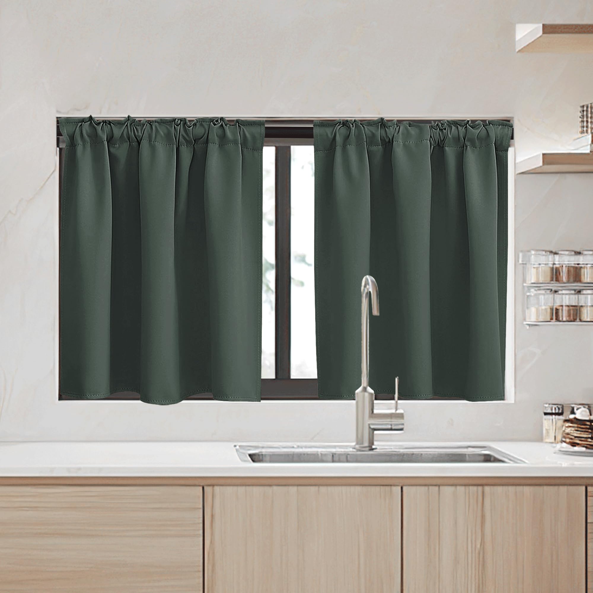 Small Window Curtains (2 Count)